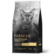 Premier Cat Turkey STERILISED мясо индейки для кошек 2 кг