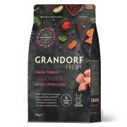 GRANDORF Fresh CAT STERILISED Turkey&Sweet Potato 400 г
