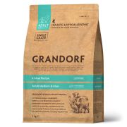 GRANDORF DOG 4 Meat PROBIOTIC MED&MAXI (4 мяса для взрослых собак средних и крупных пород) 3 кг