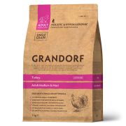GRANDORF DOG Turkey MED&MAXI (индейка для собак средних и крупных пород) 3 кг.