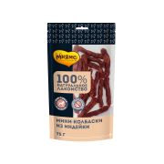 Лакомство Мнямс для собак Мини-колбаски из индейки 75г