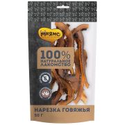 Лакомство Мнямс для собак Нарезка говяжья 50г