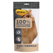 Лакомство Мнямс для собак Уши говяжьи 85г