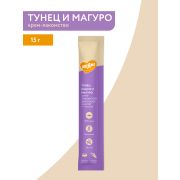 Крем-лакомство Мнямс для кошек с тунцом Кацуо и Магуро 15 г