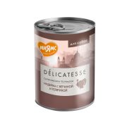 Влажный корм Мнямс Деликатес Паштет из индейки с ветчиной и телятиной для собак всех пород «Сальтимбокка по-римски» 400 г