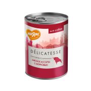 Влажный корм Мнямс Деликатес Паштет из мясного ассорти с морковью для собак всех пород «Олья Подрида по-барселонски» 400 г