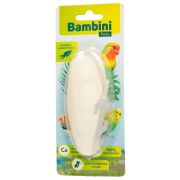 Лакомство Bambini Pets кость каракатицы для мелких попугаев 10 см