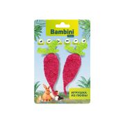 Игрушка Bambini Pets для грызунов «Редиски» из люфы. Количество 2 шт