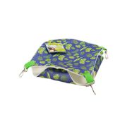 Гамак подвесной из фетра Bambini Pets «Двухуровневый» для грызунов и хорьков 23*23*6 см