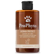 Жидкий шампунь ProPhyto DERMA PROTECT SHAMPOO для собак с растительными экстрактами, 250 мл