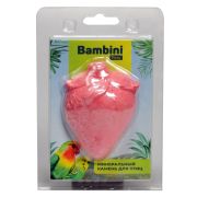 Минеральный камень Bambini Pets для птиц «Клубничка»