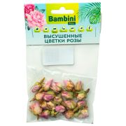 Лакомство Bambini Pets высушенные цветы розы для грызунов и кроликов, 10 г.