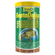 Tetra Repto Delica Shrimps креветки лакомство для водных черепах (1 л)