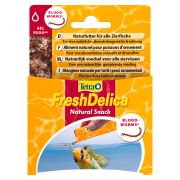 Tetra FreshDelica Bloodworms корм мотыль в желе (48 г)