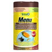 Tetra Menu корм для всех видов рыб «4 вида» мелких хлопьев (250 мл)