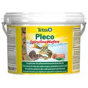 Tetra Pleco Spirulina Wafers корм для сомов крупные чипсы (3,6 л)