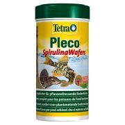 Tetra Pleco Spirulina Wafers корм для сомов крупные чипсы (250 мл)