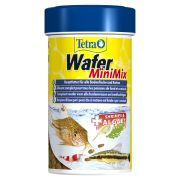 Tetra WaferMix Mini корм в мини-чипсах для всех мелких донных рыб (100 мл)