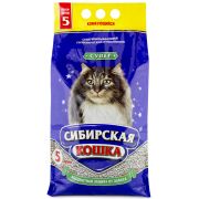 Сибирская кошка Наполнитель СУПЕР комкующийся (5 л)