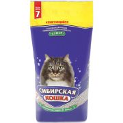 Сибирская кошка Наполнитель СУПЕР комкующийся (7 л)