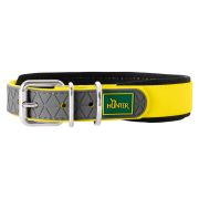 Hunter ошейник Convenience Comfort 50 (37-45 см)/2,5 см биотановый желтый неон (Желтый)