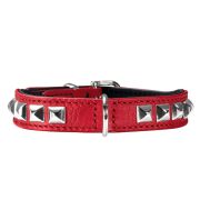 Hunter ошейник Rocky petit 30 (23-27 см) кожа красный (Красный)