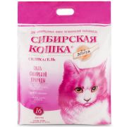 Сибирская кошка Наполнитель ЭЛИТА силикагель для приверед. кошек (16 л)