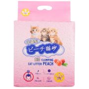 HAKASE AREKKUSU Наполнитель Тофу Персик (10 л)