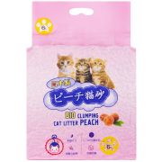 HAKASE AREKKUSU Наполнитель Тофу Персик (6 л)