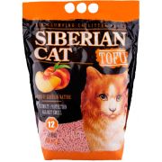 Сибирская кошка Наполнитель Тофу Персик (12 л)