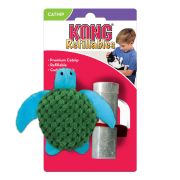 KONG игрушка для кошек Черепашка с тубом кошачьей мяты (S)