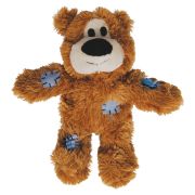 KONG игрушка для собак WildKnots Мишка плюш с канатом внутри (M)