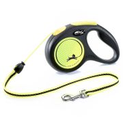 flexi рулетка Classic Neon со светоотражающим тросом (20кг, 5м)