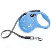 flexi рулетка New Classic синяя, лента (15кг, 5м)