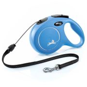 flexi рулетка New Classic синяя, трос (20кг, 8м)