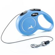 flexi рулетка New Classic синяя, трос (8кг, 3м)