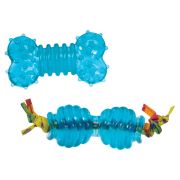 Petstages набор из двух игрушек для собак мелких пород «ОРКА косточка + гантеля» (7 см)