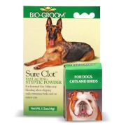 Bio-Groom Sure Clot кровоостанавливающая пудра кошки/собаки/птицы (14 г)