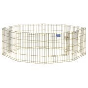 MidWest вольер 8 панелей с дверью позолоченный цинк (61х61h см)