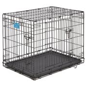 MidWest клетка Life Stages 2 двери черная (76х53х61h см)