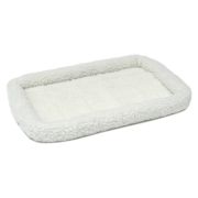 MidWest лежанка Pet Bed флисовая белая (77х52 см)