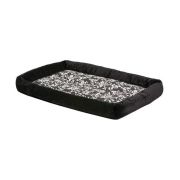 MidWest лежанка Sofia плюш черная (90х61 см)