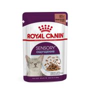 Royal Canin Сенсори ощущения, кошки, кусочки в соусе, пауч (85 г)