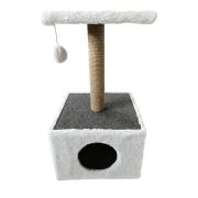 Дом и Кот Домик обмотка столбов Джут (34х34х64)