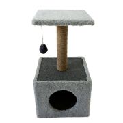 Дом и Кот Домик обмотка столбов Сизаль (30х30х57)