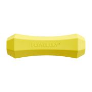 Playology жевательная палочка SQUEAKY CHEW STICK для собак средних и крупных пород с ароматом курицы, большая, цвет желтый