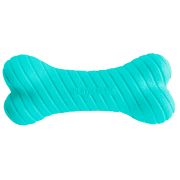 Playology двухслойная жевательная косточка DUAL LAYER BONE для собак средних и крупных пород с ароматом арахиса, большая, цвет голубой
