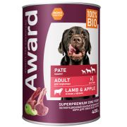 AWARD д/собак паштет из ягненка с яблоком 400г
