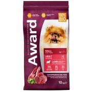 AWARD корм д/собак мелк. пород с ягн. и инд 10кг