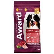 AWARD корм д/собак всех пород с гов. и кур. 12кг